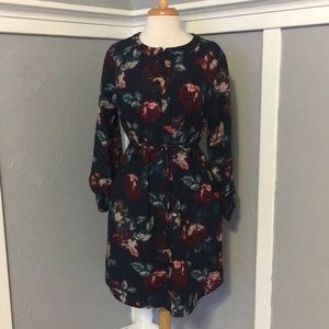 Merona PXL shirt dress with belt